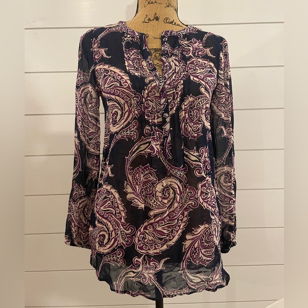 Lucky Brand - Long Sleeve Henley Top - XS